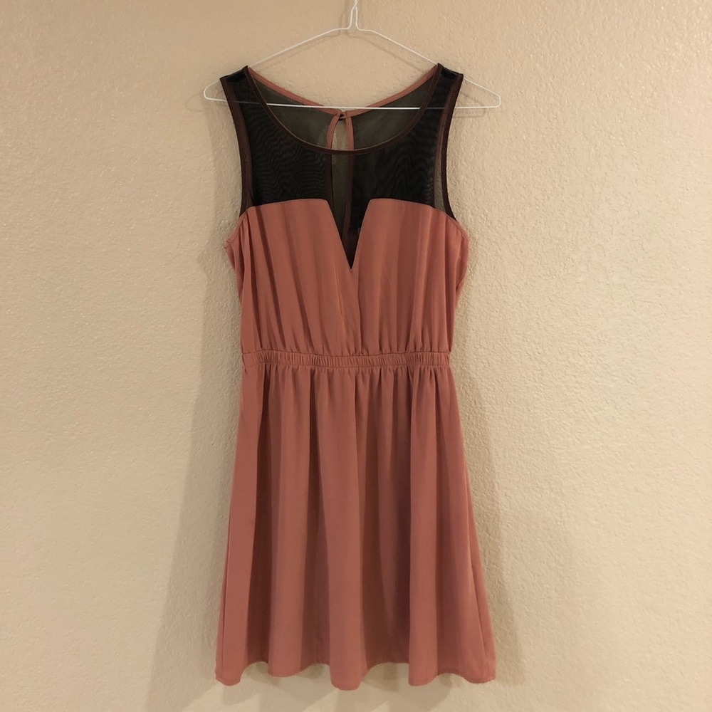 Blush pink dress